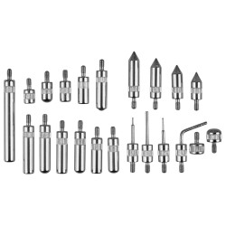 CZUJNIK ZEGAROWY + STATYW MAGNETYCZNY 0-10mm + KOŃCÓWKI KD11291