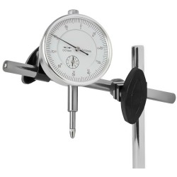 CZUJNIK ZEGAROWY + STATYW MAGNETYCZNY 0-10mm + KOŃCÓWKI KD11291