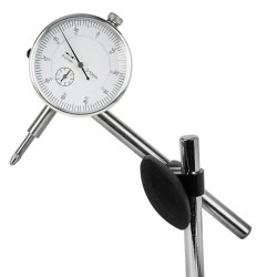 CZUJNIK ZEGAROWY + STATYW MAGNETYCZNY 0-10mm + KOŃCÓWKI KD11291