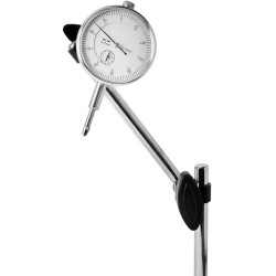 CZUJNIK ZEGAROWY + STATYW MAGNETYCZNY 0-10mm + KOŃCÓWKI KD11291