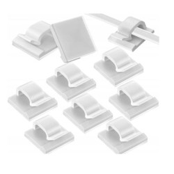 Klipsy montażowe do kabli 14,2x13,6mm 10szt.  KD10084