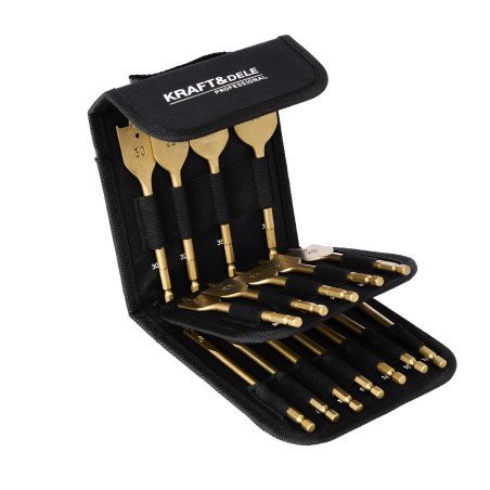 Zestaw wierteł łopatkowych 6-38mm 16szt. KD10637