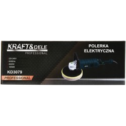 Polerka elektryczna 2650W 180mm 800-3300 rpm zestaw XXL KD3079
