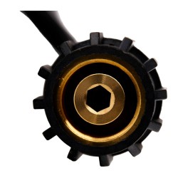 Wąż do czyszczenia kanalizacji 20m - przyłącze do myjki na gwint KD2059