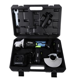 SZLIFIERKA KĄTOWA AKUMULATOROWA 21V - ZESTAW KD3405