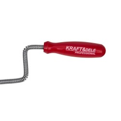 Spirala kanalizacyjna do rur ze szczotką 6mm x 3m KD11768