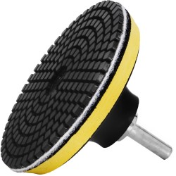 Zestaw tarcz diamentowych gradacja 50 - 3000, adapter M12, dysk, rękawiczki WDS2212