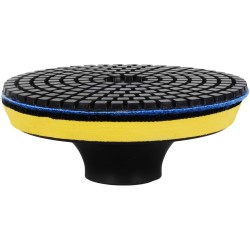 Zestaw tarcz diamentowych gradacja 50 - 3000, adapter M12, dysk, rękawiczki WDS2212