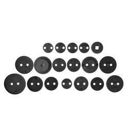 Zestaw do wyciskania tłoczków hamulcowych 22el. WDS2210