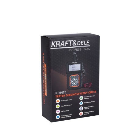 SKANER DIAGNOSTYCZNY OBD II KD5670