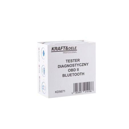 SKANER DIAGNOSTYCZNY OBD II Z BLUETOOTH KD5671