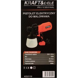 Pistolet do malowania 650W KD2119