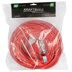 Przedłużacz ogrodowy 3 żyłowy 50m KD4042