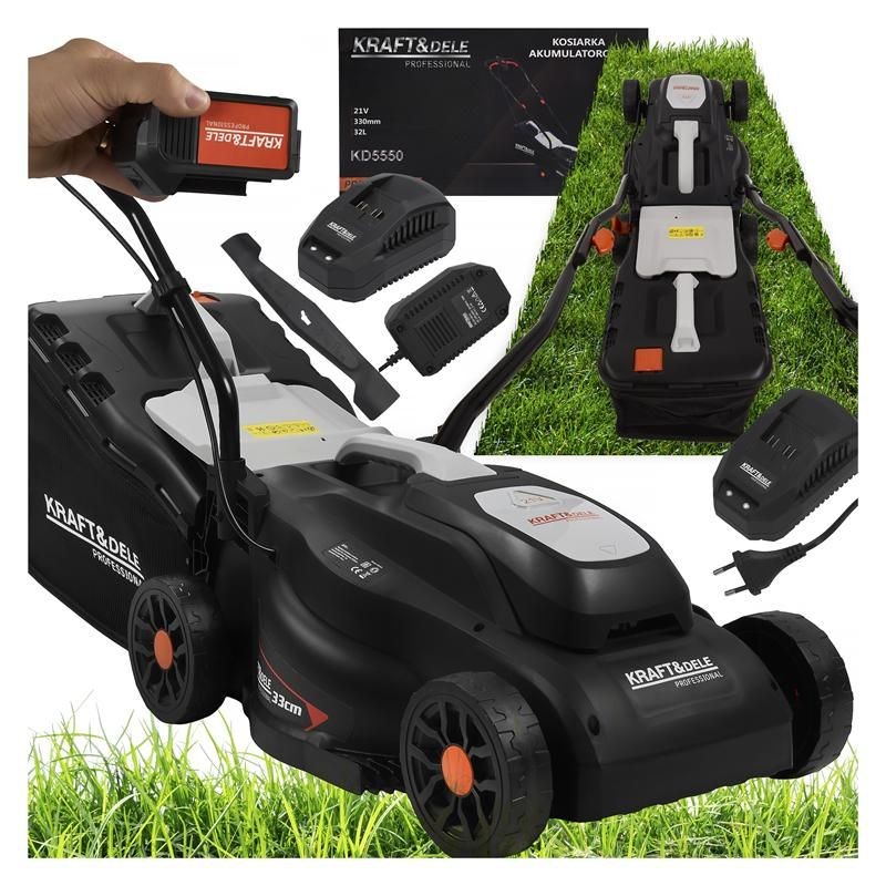 Kosiarka akumulatorowa 21V 4Ah 32L KD5550