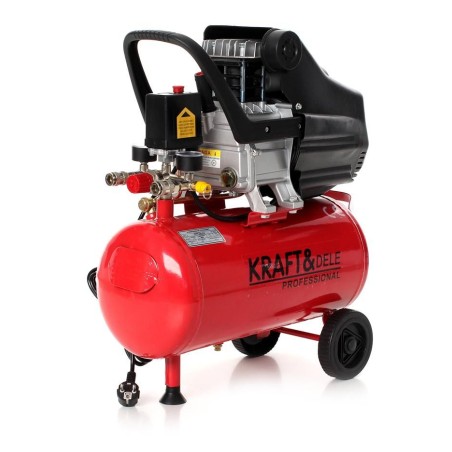 Kompresor Olejowy 24L KD400 + Zestaw 8w1 KD400-K3