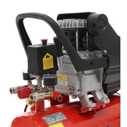 Kompresor Olejowy 24L KD400 + Zestaw 8w1 KD400-K3