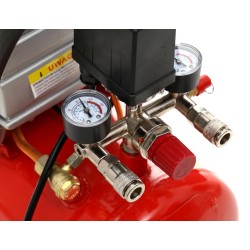 Kompresor Olejowy 24L KD400 + Zestaw 8w1 KD400-K3