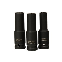 NASADKI UDAROWE DŁUGIE 1/2"  15EL. 10- 32 mm  KD11769