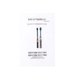 Klucz dynamometryczny 1/4  1-25Nm KD11392