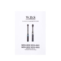 Klucz dynamometryczny 1/4  1-25Nm WDS2652