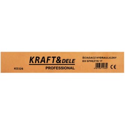 Ściągacz hydrauliczny do sprężyn 1T KD326