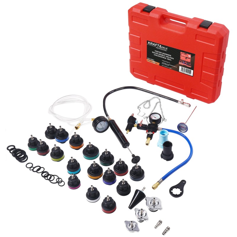 TESTER MIERNIK SZCZELNOŚCI UKŁADU CHŁODZENIA 28el. KD12501