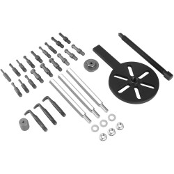 ŚCIĄGACZ WEWNĘTRZNY DO ŁOŻYSK KULKOWYCH ODKLEJACZ ZESTAW ŚCIĄGACZY 23 ELEMENTY KD12511