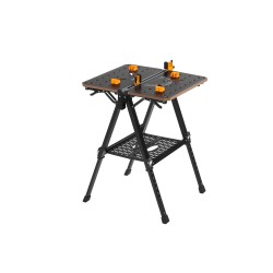 Stół Roboczy I Zaciskowy Składany 454KG Ładowność 70x65x92CM MDF KD11871