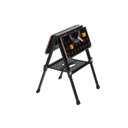 Stół Roboczy I Zaciskowy Składany 454KG Ładowność 70x65x92CM MDF KD11871