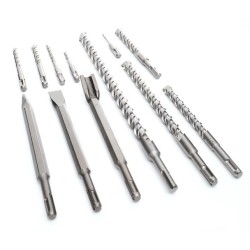 Zestaw 9 wierteł S4 + 3 dłuta SDS+ KD10206