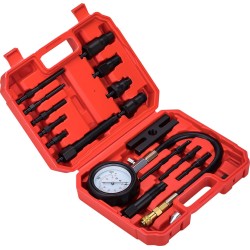 TESTER MIERNIK CIŚNIENIA SPRĘŻANIA - KOMPRESJI - DIESEL 0-70 BAR MAX FULL KD12516