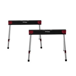 Solidne koziołki kobyłki warsztatowe stojaki kozły składane zestaw 2 szt. KD11875