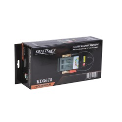Tester analogowy do sprawdzania akumulatorów 6/12V 200-1000A KD5675