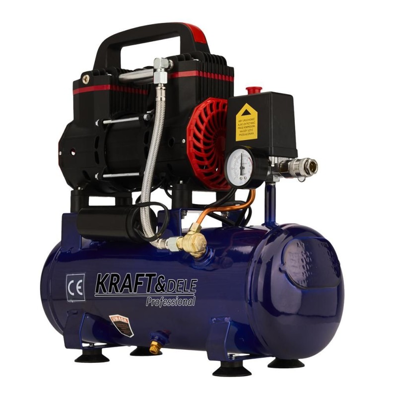 Kompresor Bezolejowy 9L 1200W 155L/MIN KD2127