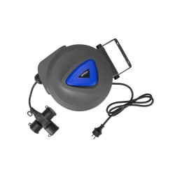 Przedłużacz ze zwijaczem 3x1,5mm 20m KD4047