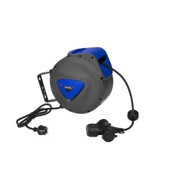 Przedłużacz ze zwijaczem 3x1,5mm 20m KD4047