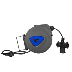 Przedłużacz ze zwijaczem 3x1,5mm 20m KD4047