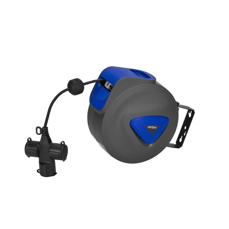 Przedłużacz ze zwijaczem 3x1,5mm 15m KD4046