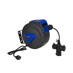 Przedłużacz ze zwijaczem 3x1,5mm 15m KD4046