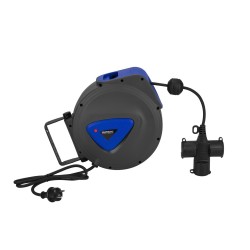 Przedłużacz ze zwijaczem 3x1,5mm 15m KD4046