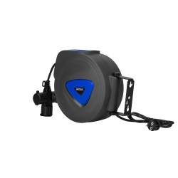 Przedłużacz ze zwijaczem 3x1,5mm 10m KD4045