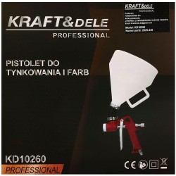 Pistolet do tynków 7,5L 1/4" KD10260
