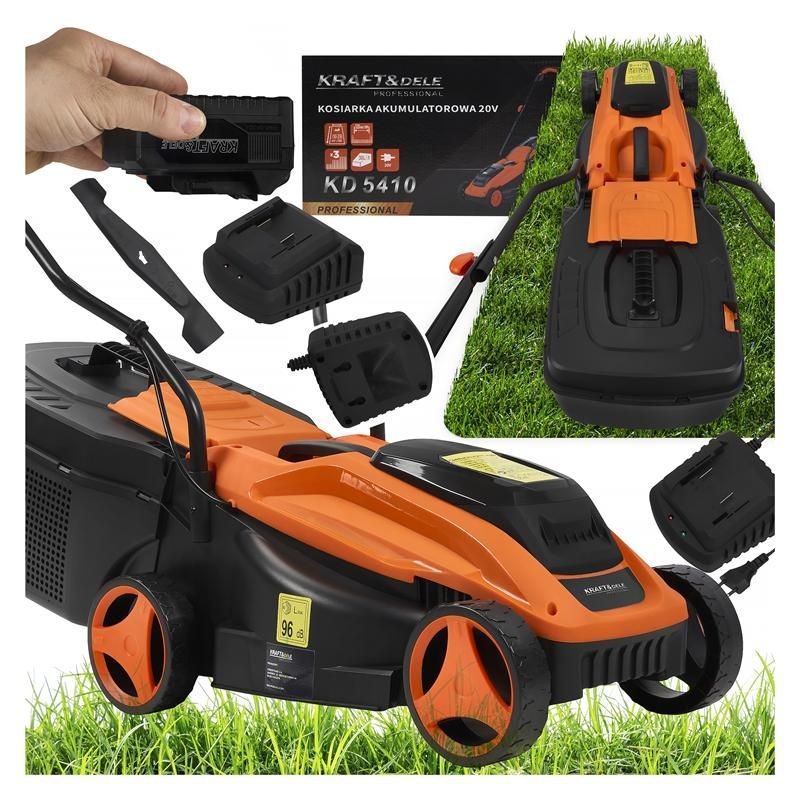 Kosiarka akumulatorowa 20V 6Ah 30L KD5410