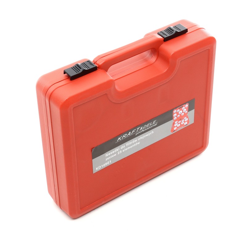 Zestaw nasadek do filtrów oleju 23 szt. KD10501
