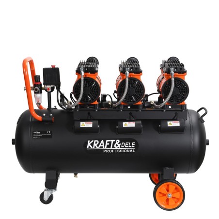 Kompresor bezolejowy 100L / 3 x 1500W KD1394
