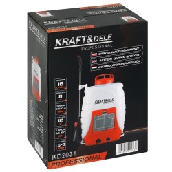 Opryskiwacz akumulatorowy 18l zestaw XXL 12V 8Ah KD2031