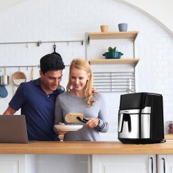 AIRFRYER FRYTKOWNICA BEZTŁUSZCZOWA 8L KRAFT&DELE KD4101 1850W