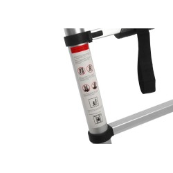 Drabina aluminiowa 8 stopni / 2,6m / max 150kg