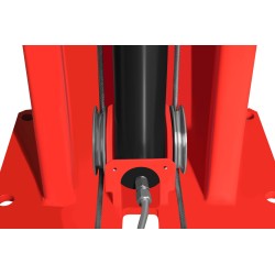 PODNOŚNIK KOLUMNOWY HYDRAULICZNY PÓŁAUTOMATYCZNY 230V KD5811