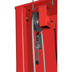 PODNOŚNIK KOLUMNOWY HYDRAULICZNY PÓŁAUTOMATYCZNY 230V KD5811